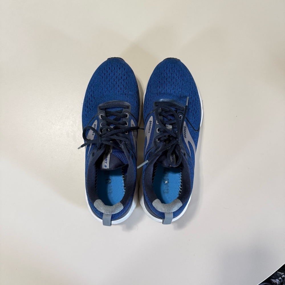Man's Athletic Brooks Transmit 3 Running Shoe Size 8.5 NO INSOLES - Picture 5 of 8